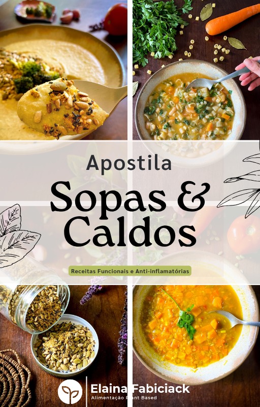 Capa da apostila Sopas e Caldos Funcionais